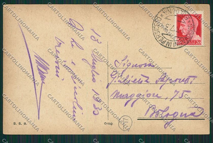Bologna Persiceto San Giovanni cartolina QQ9268 – retro