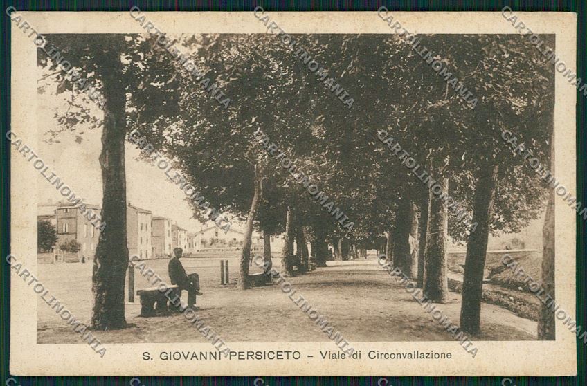 Bologna Persiceto San Giovanni cartolina QQ9273 – fronte