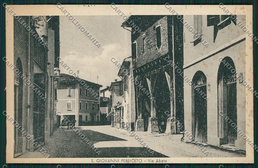 Bologna Persiceto San Giovanni cartolina QQ9276 – fronte
