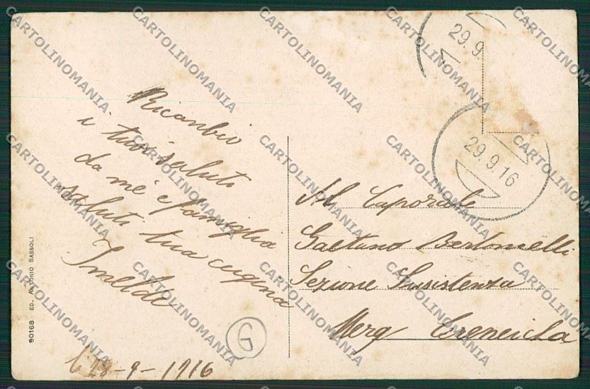 Bologna Persiceto cartolina QQ9284 – retro
