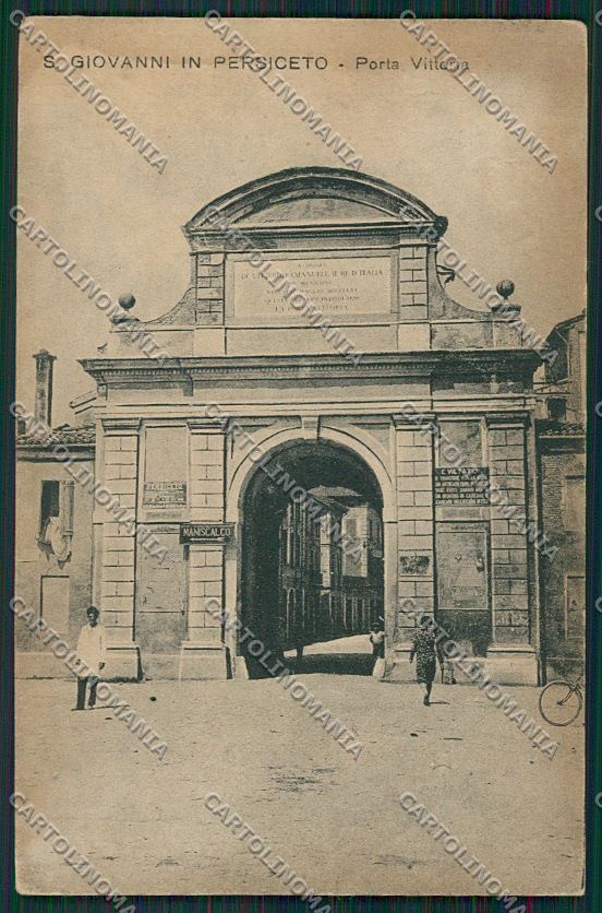 Bologna Persiceto San Giovanni cartolina QQ9285 – fronte
