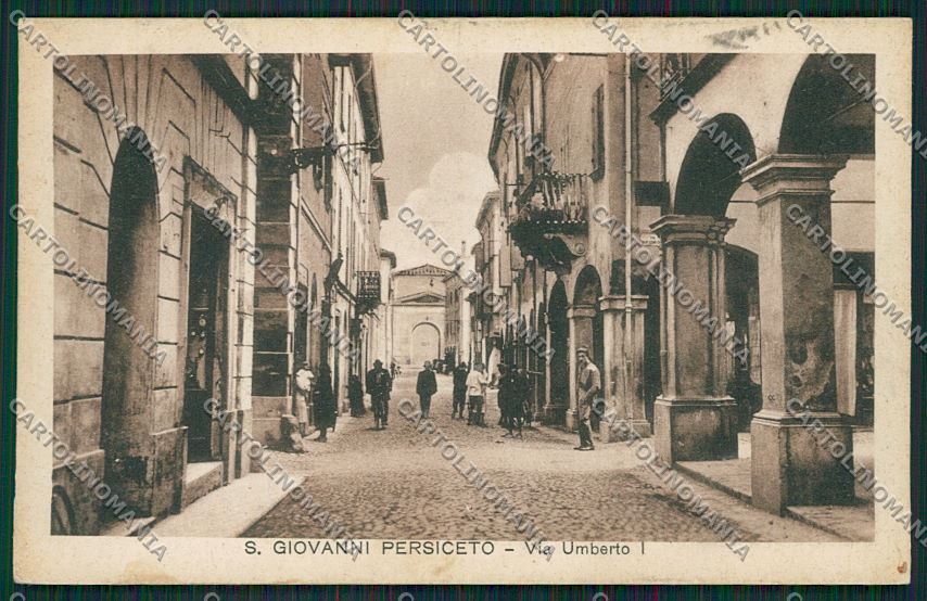 Bologna Persiceto San Giovanni cartolina QQ9291 – fronte
