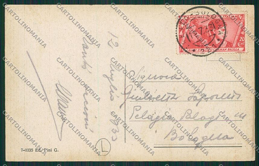 Bologna Persiceto San Giovanni cartolina QQ9291 – retro