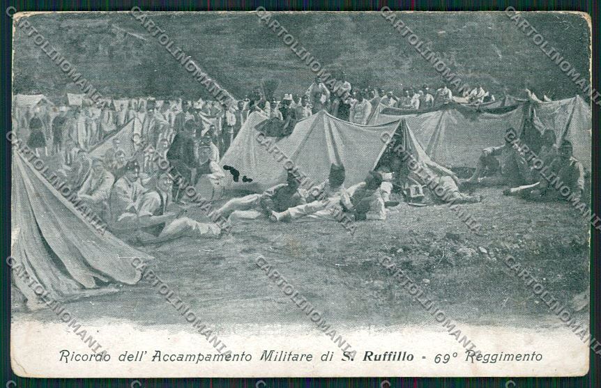 Bologna San Ruffillo Militari cartolina QQ9322 – fronte