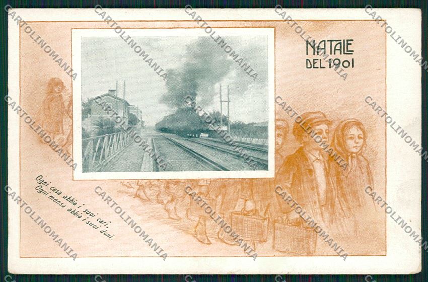 Bologna San Lazzaro di Savena Treno cartolina QQ9325 – fronte