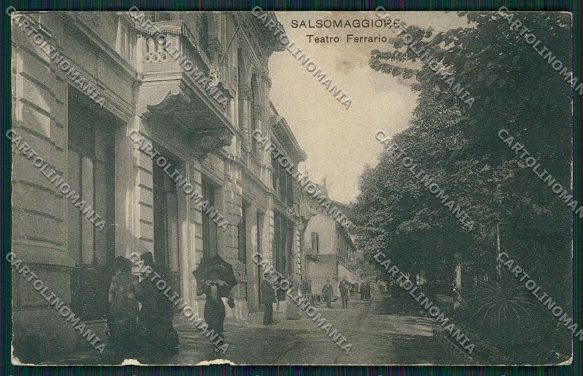 Parma Salsomaggiore ABRASA cartolina QQ9337 – fronte