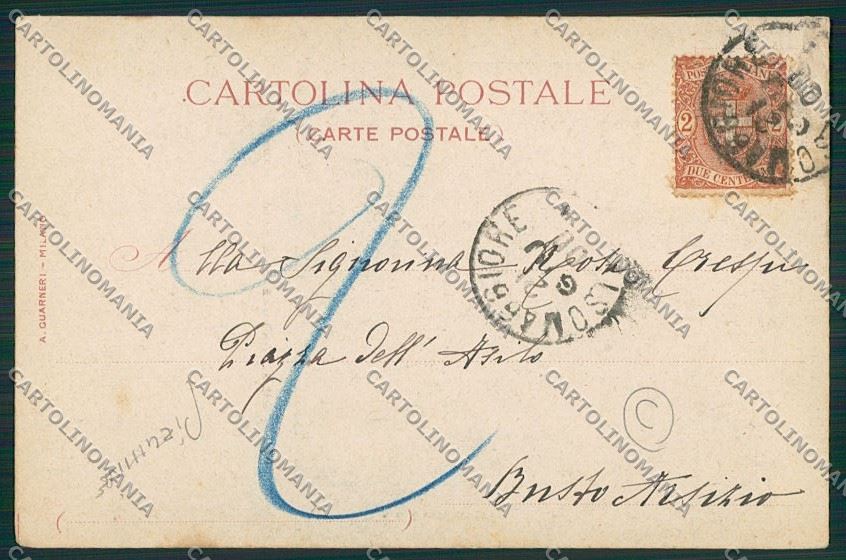 Parma Salsomaggiore PIEGHINE cartolina QQ9345 – retro