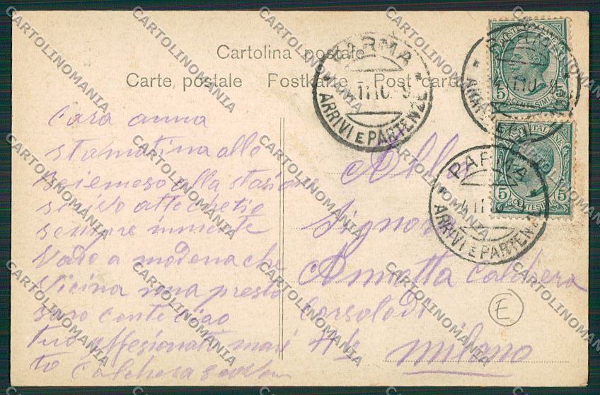 Parma città Alterocca 2552 cartolina QQ9388 – retro