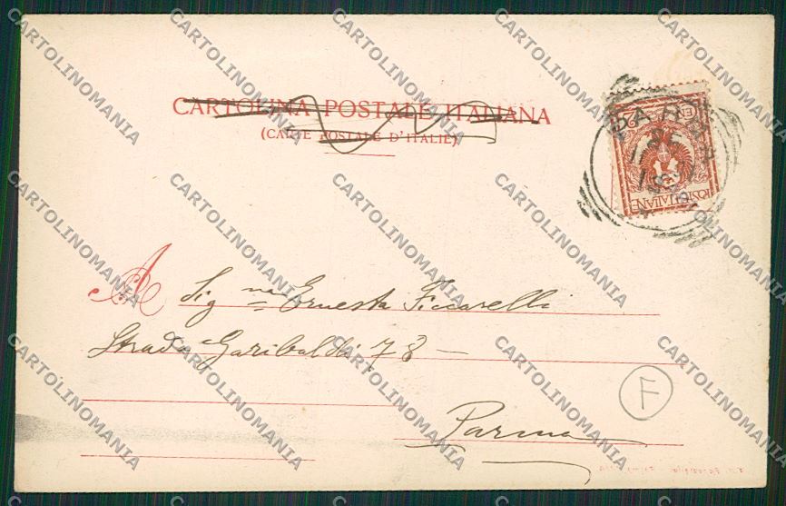Parma città cartolina QQ9398 – retro