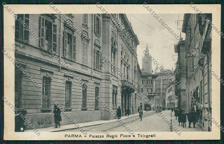 Parma città Poste cartolina QQ9407 – fronte