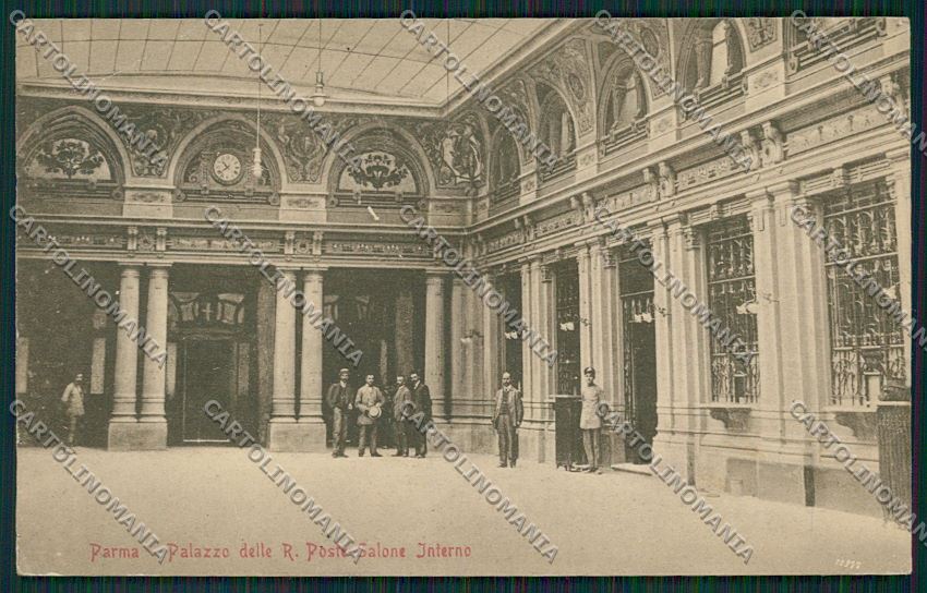 Parma città Poste cartolina QQ9442 – fronte