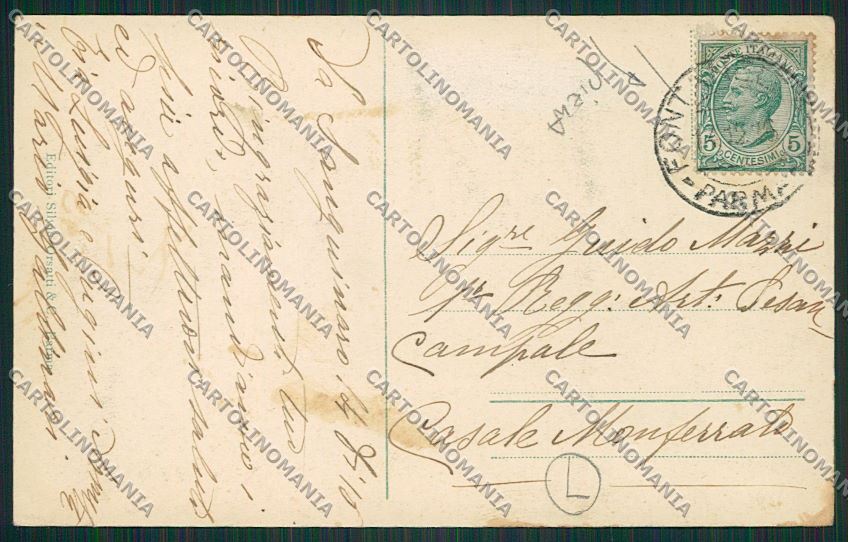 Parma città Poste cartolina QQ9442 – retro