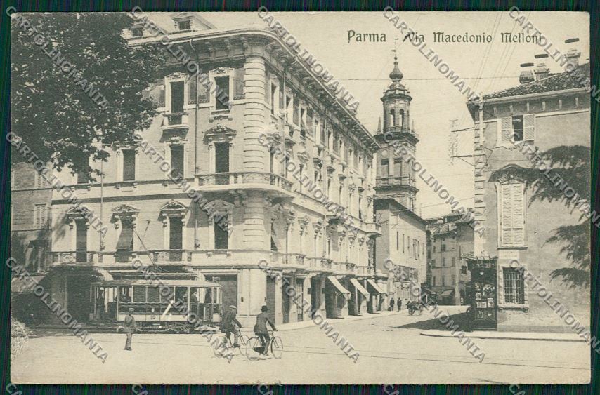Parma città Tram cartolina QQ9446 – fronte