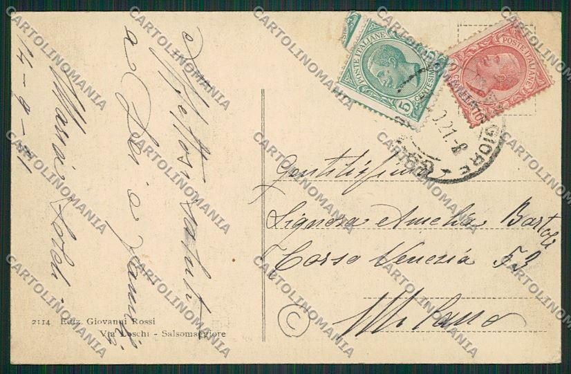 Parma Salsomaggiore cartolina QQ9449 – retro