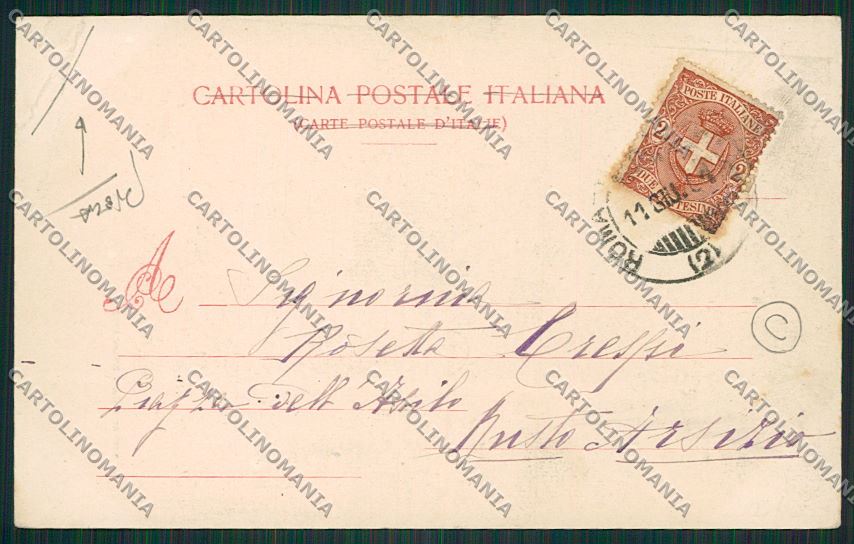 Parma Salsomaggiore PIEGA cartolina QQ9453 – retro