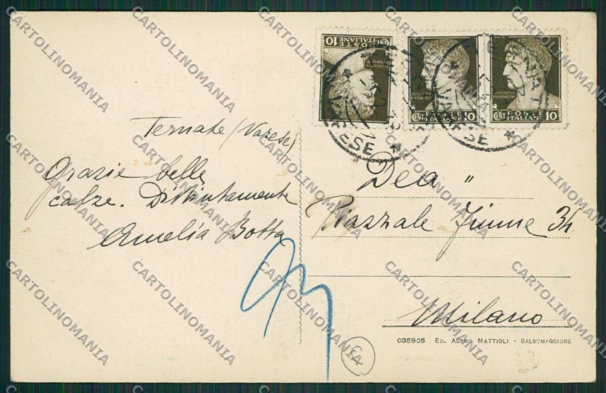 Parma Salsomaggiore cartolina QQ9454 – retro