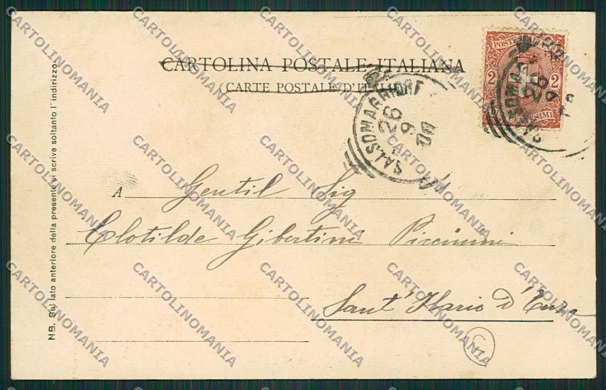 Parma Salsomaggiore cartolina QQ9456 – retro