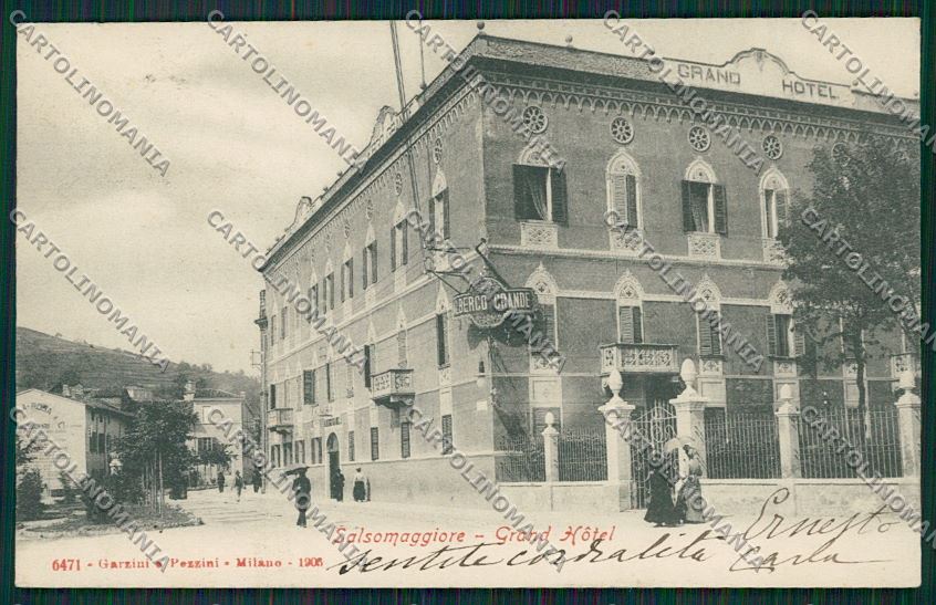 Parma Salsomaggiore cartolina QQ9466 – fronte
