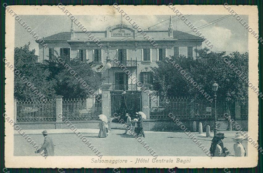 Parma Salsomaggiore POCO SCOLLATA cartolina QQ9467 – fronte