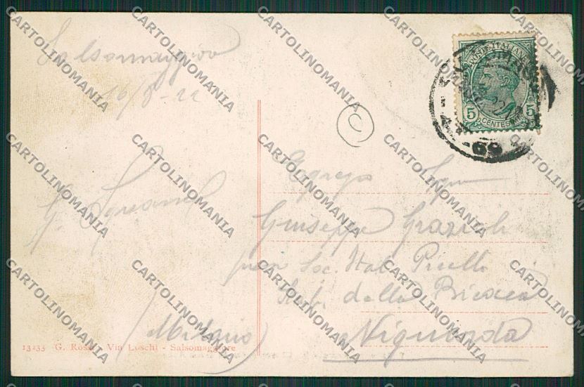 Parma Salsomaggiore cartolina QQ9470 – retro