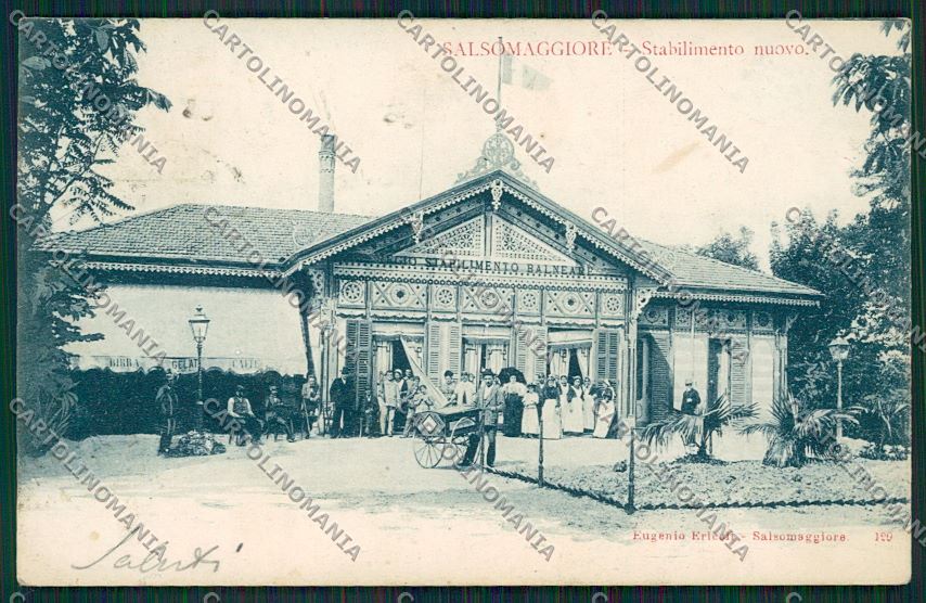Parma Salsomaggiore cartolina QQ9471 – fronte