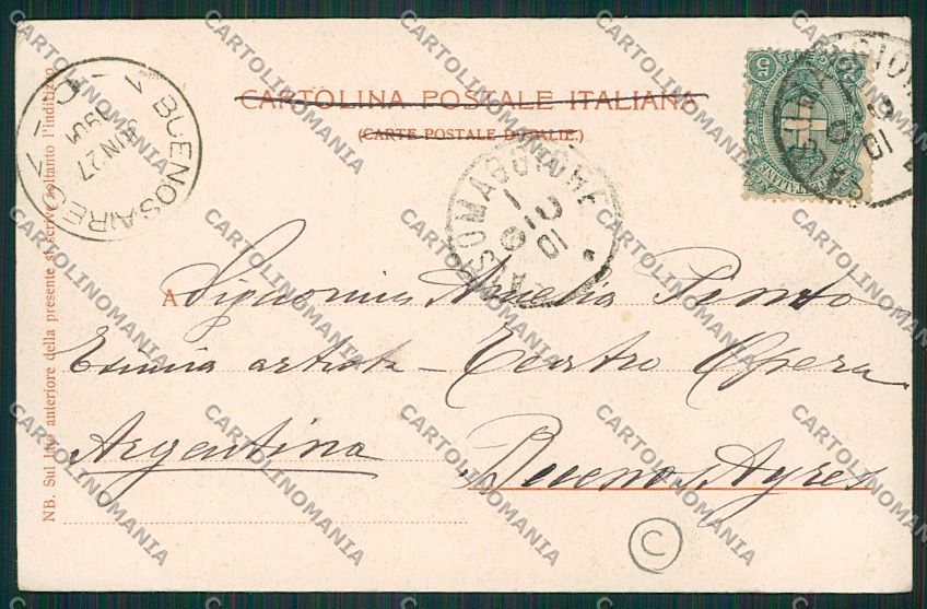 Parma Salsomaggiore cartolina QQ9483 – retro