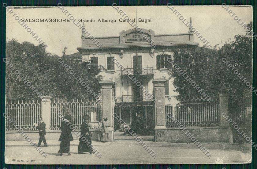 Parma Salsomaggiore PIEGHINE cartolina QQ9489 – fronte