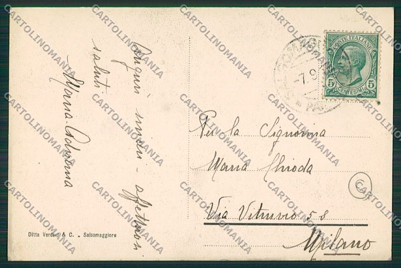 Parma Salsomaggiore cartolina QQ9495 – retro