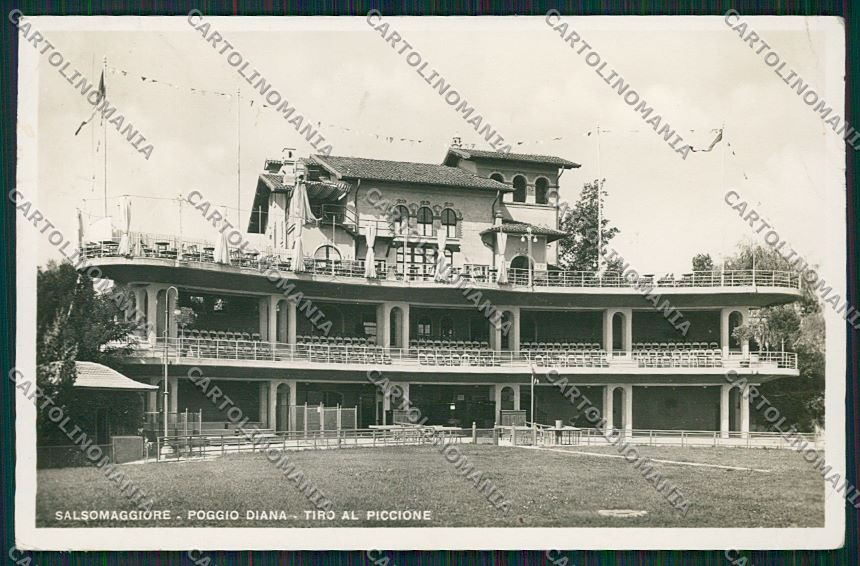 Parma Salsomaggiore PIEGA Foto cartolina QQ9499 – fronte