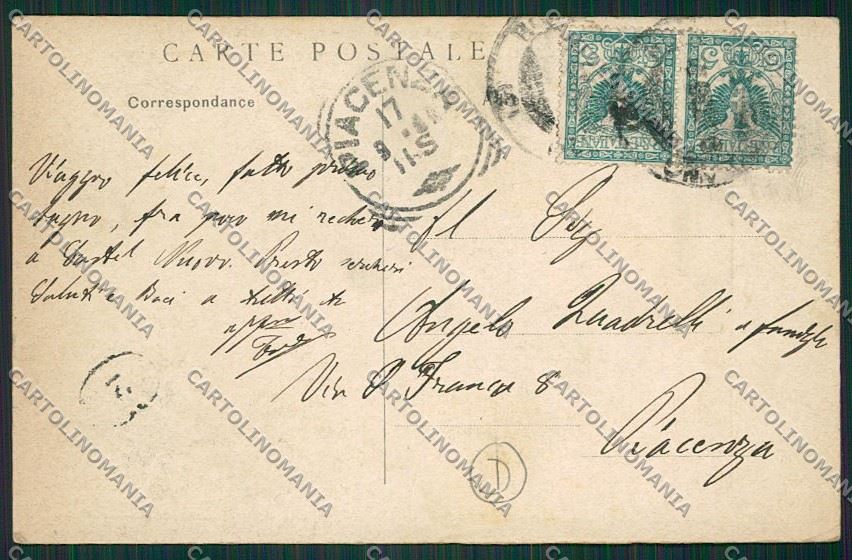 Parma Salsomaggiore cartolina QQ9502 – retro