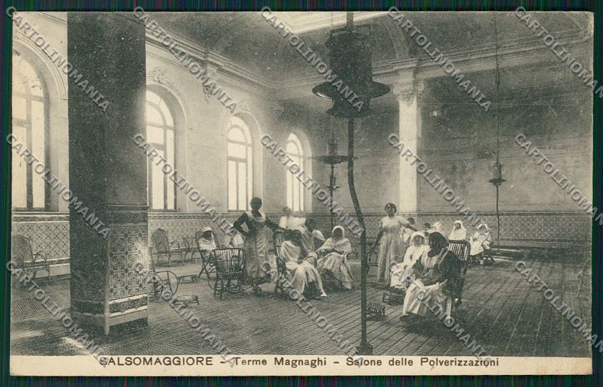Parma Salsomaggiore SCOLLATA cartolina QQ9503 – fronte