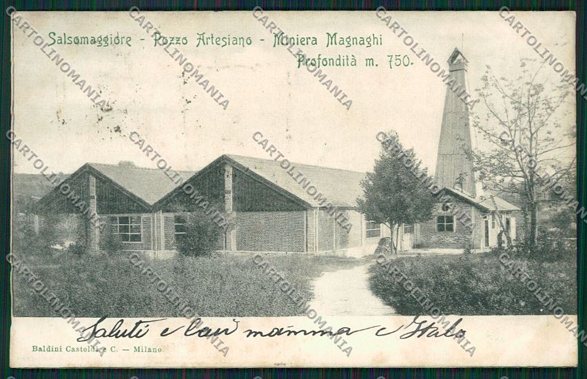 Parma Salsomaggiore cartolina QQ9518 – fronte