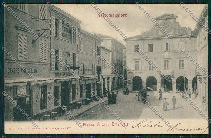 Parma Salsomaggiore cartolina QQ9519 – fronte