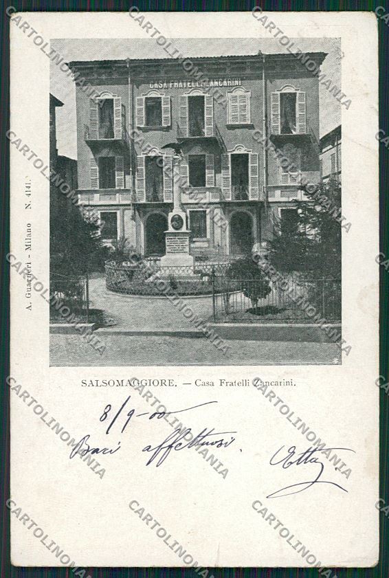 Parma Salsomaggiore cartolina QQ9535 – fronte