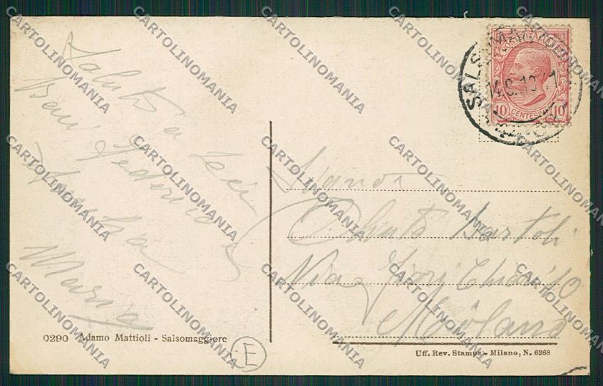 Parma Salsomaggiore cartolina QQ9546 – retro