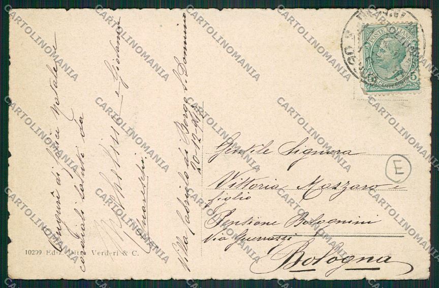 Parma Salsomaggiore cartolina QQ9550 – retro