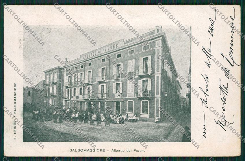 Parma Salsomaggiore cartolina QQ9553 – fronte