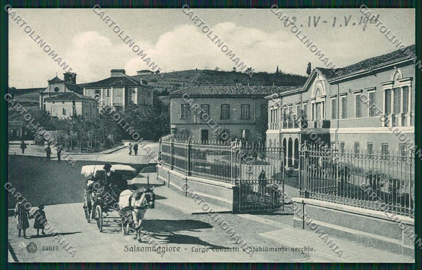 Parma Salsomaggiore cartolina QQ9555 – fronte