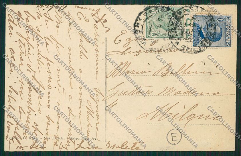 Parma Salsomaggiore cartolina QQ9560 – retro