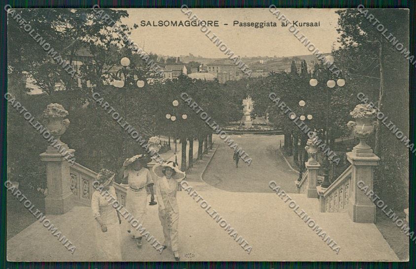 Parma Salsomaggiore cartolina QQ9562 – fronte