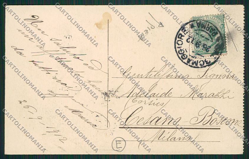 Parma Salsomaggiore PIEGA cartolina QQ9566 – retro