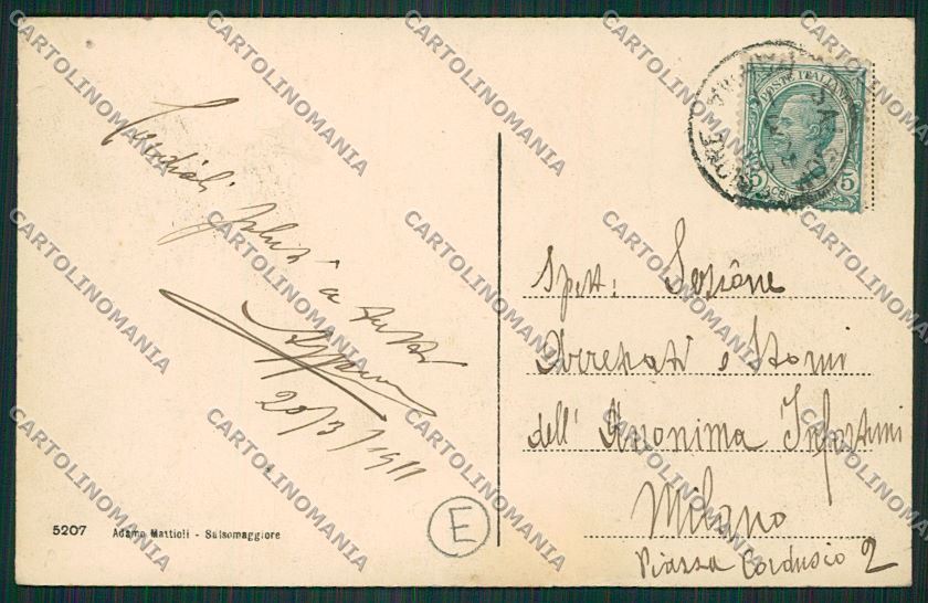 Parma Salsomaggiore cartolina QQ9577 – retro
