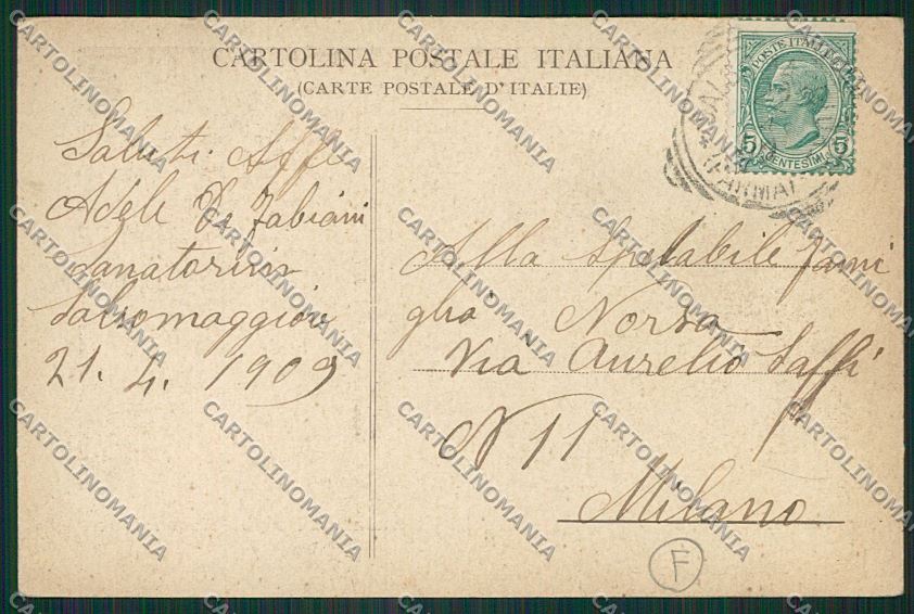 Parma Salsomaggiore cartolina QQ9581 – retro