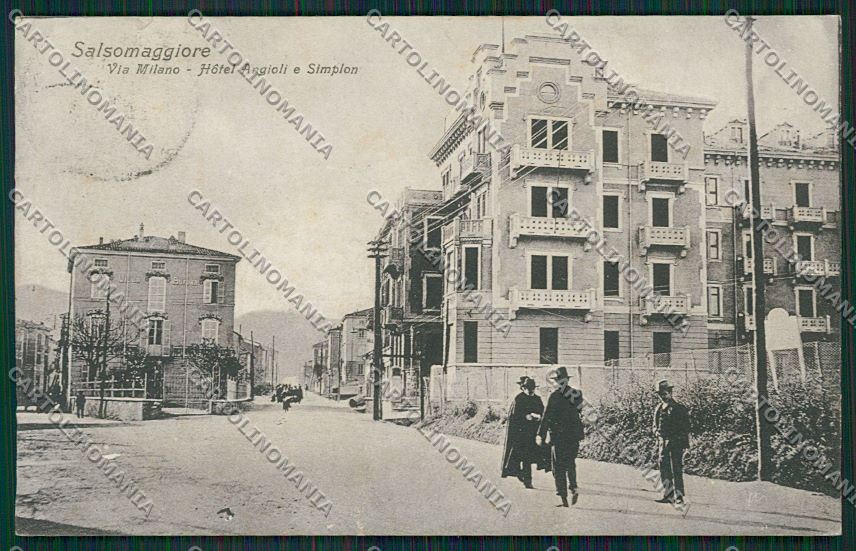 Parma Salsomaggiore cartolina QQ9588 – fronte