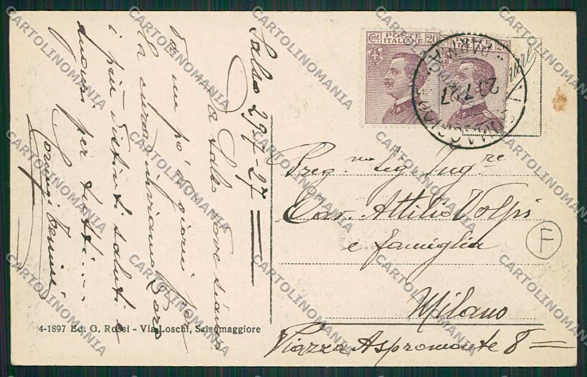 Parma Salsomaggiore cartolina QQ9593 – retro