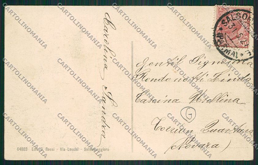 Parma Salsomaggiore Saluti da cartolina QQ9595 – retro