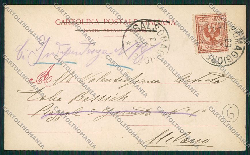 Parma Salsomaggiore cartolina QQ9596 – retro