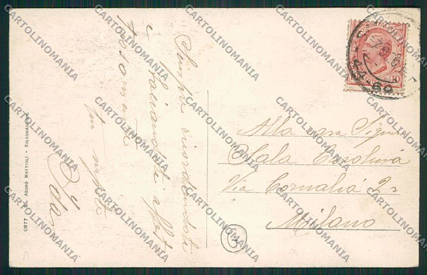 Parma Salsomaggiore cartolina QQ9598 – retro