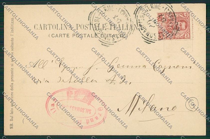 Parma Salsomaggiore Poste cartolina QQ9608 – retro