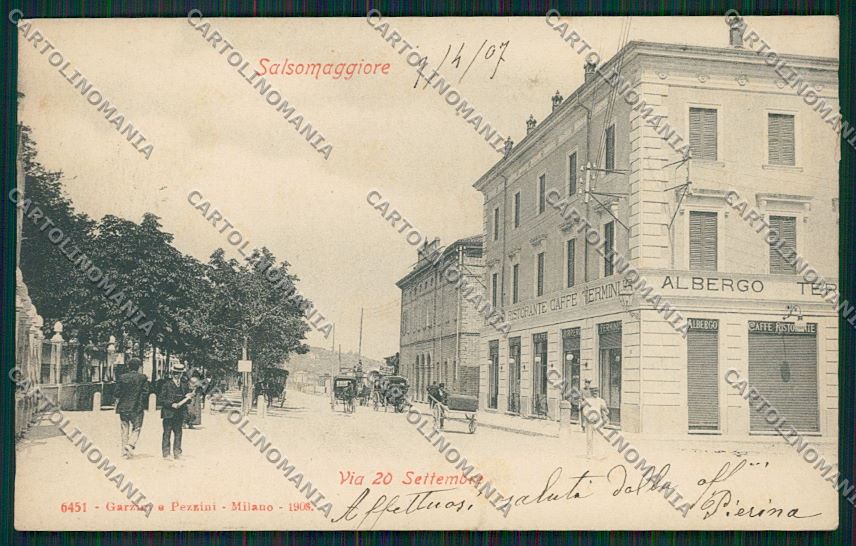 Parma Salsomaggiore cartolina QQ9609 – fronte